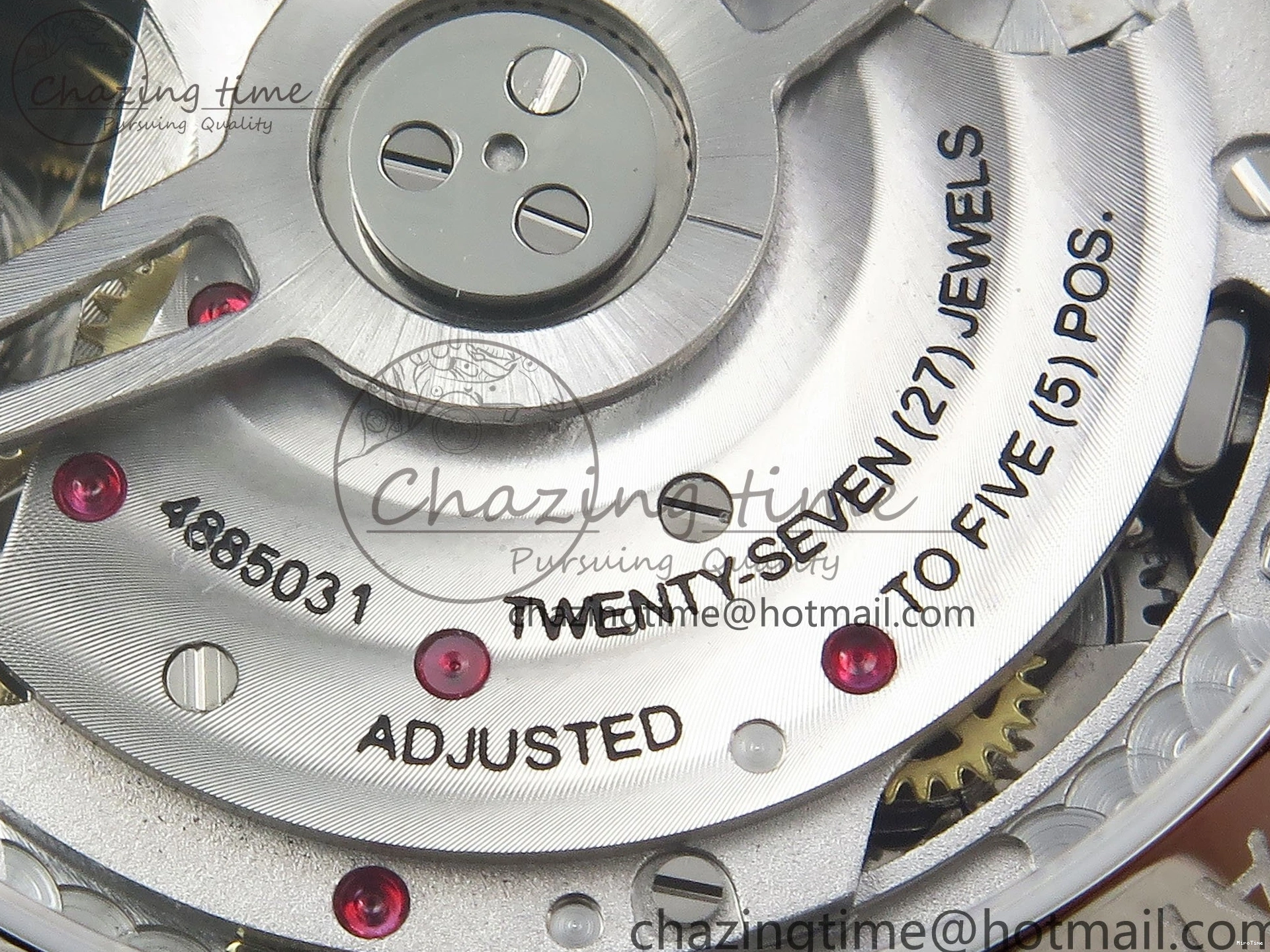 MIROTIME 0511 Casual Portuguese Chrono IW3716 Z+F 1:1 Best Edition White Dial on Blue Rubber Strap A 7016